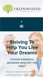 Mobile Screenshot of ironwoodfinancial.com